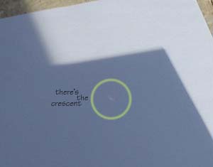 pinhole eclipse