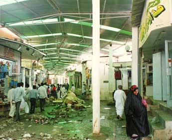 Muttrah souk after the flash flood